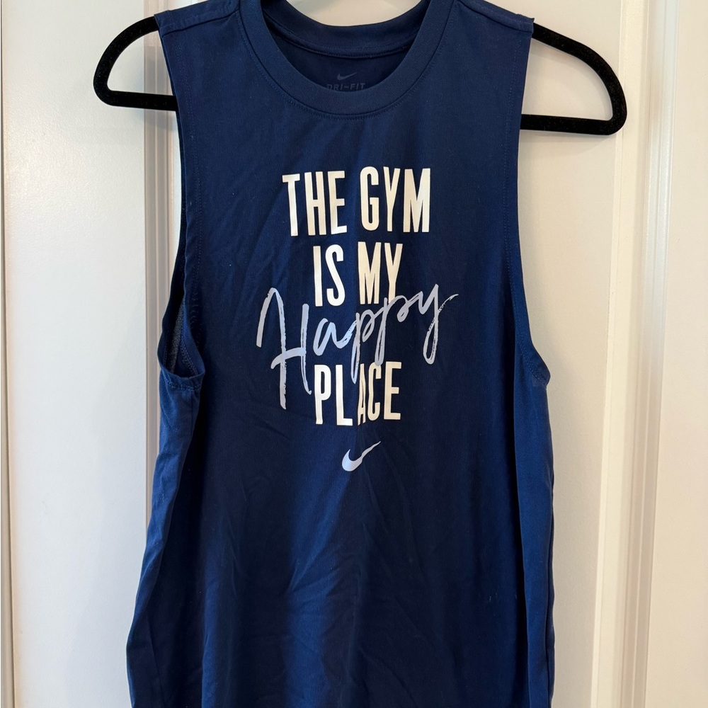 Nike Navy Blue Workout Tank